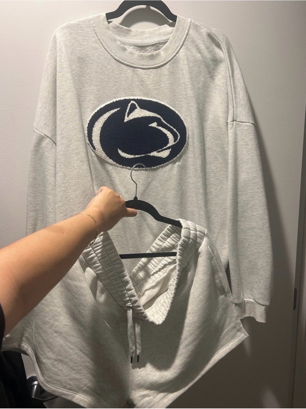 Penn State Crewneck Sweatshirt & Jogger Set